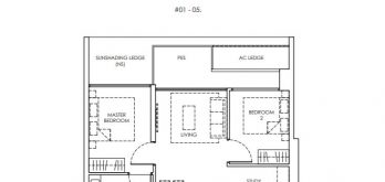 peak-residence-floor-plan-2-bedroom-plus-study-type-b4-1-singapore